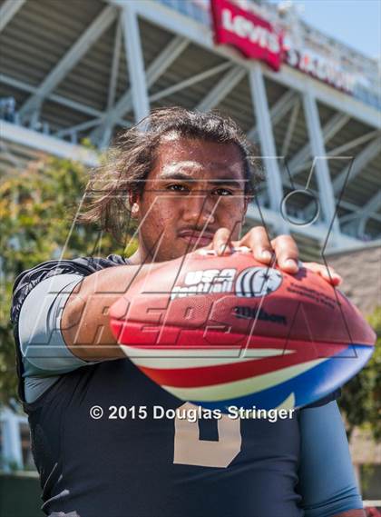 Thumbnail 2 in Hayward (USA Football/MaxPreps Media Day Event) photogallery.