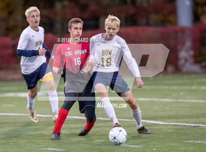 Thumbnail 1 in Bow vs. Coe-Brown Academy (NHIAA D2 Semifinal) photogallery.