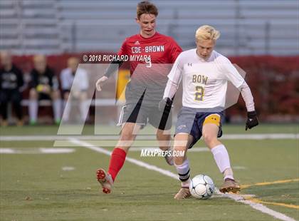 Thumbnail 3 in Bow vs. Coe-Brown Academy (NHIAA D2 Semifinal) photogallery.