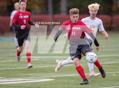 Thumbnail 1 in Bow vs. Coe-Brown Academy (NHIAA D2 Semifinal) photogallery.