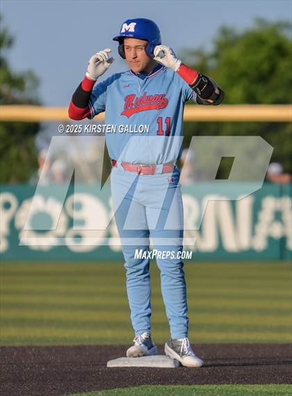 Thumbnail 1 in Midway vs. Prosper (UIL Baseball 6A D1 Semifinal Game 3) photogallery.