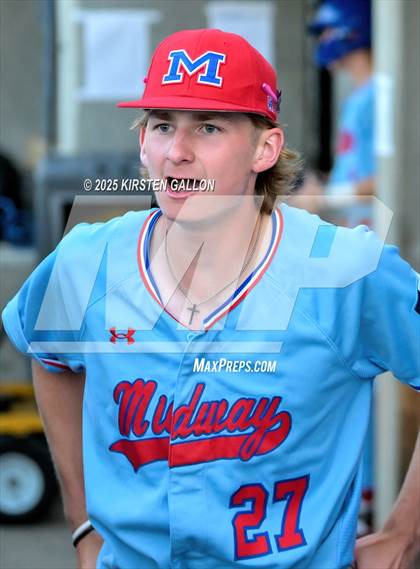 Thumbnail 2 in Midway vs. Prosper (UIL Baseball 6A D1 Semifinal Game 3) photogallery.