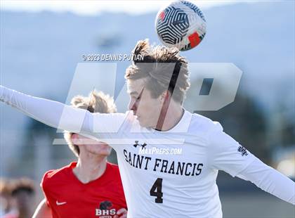 Thumbnail 2 in Burlingame vs. Saint Francis (Sunnyvale Christmas Cup) photogallery.