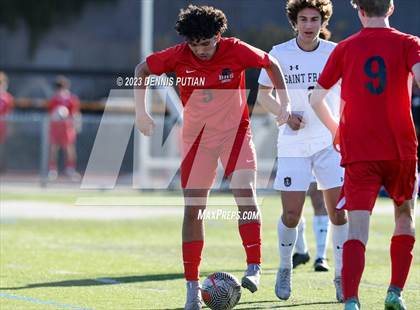 Thumbnail 2 in Burlingame vs. Saint Francis (Sunnyvale Christmas Cup) photogallery.