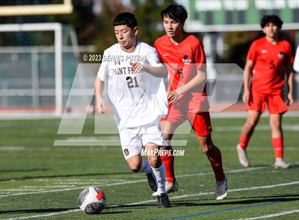 Thumbnail 2 in Burlingame vs. Saint Francis (Sunnyvale Christmas Cup) photogallery.