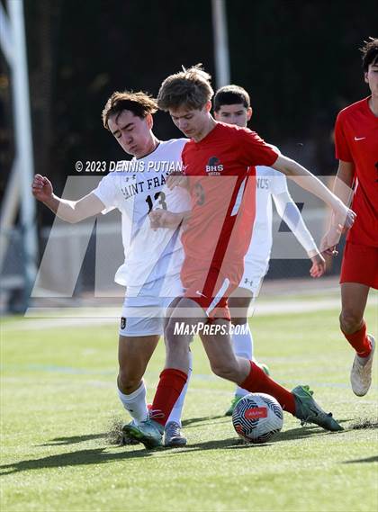 Thumbnail 3 in Burlingame vs. Saint Francis (Sunnyvale Christmas Cup) photogallery.
