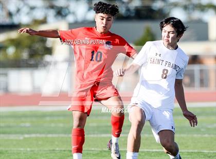 Thumbnail 2 in Burlingame vs. Saint Francis (Sunnyvale Christmas Cup) photogallery.