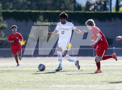Thumbnail 3 in Burlingame vs. Saint Francis (Sunnyvale Christmas Cup) photogallery.