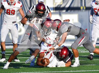 Thumbnail 1 in JSerra Catholic vs. Milton (Trinity League vs. USA Showcase) photogallery.