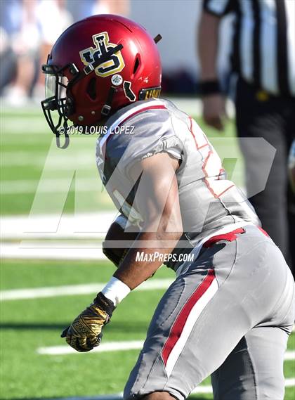 Thumbnail 3 in JSerra Catholic vs. Milton (Trinity League vs. USA Showcase) photogallery.