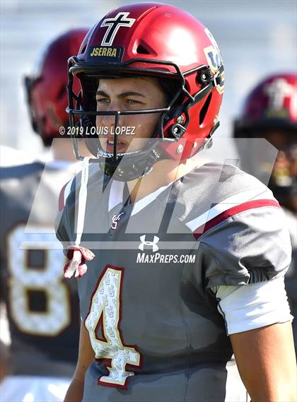 Thumbnail 1 in JSerra Catholic vs. Milton (Trinity League vs. USA Showcase) photogallery.