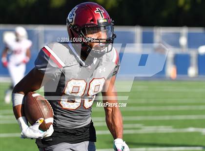 Thumbnail 1 in JSerra Catholic vs. Milton (Trinity League vs. USA Showcase) photogallery.