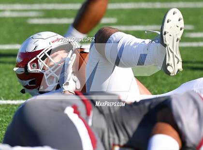 Thumbnail 3 in JSerra Catholic vs. Milton (Trinity League vs. USA Showcase) photogallery.