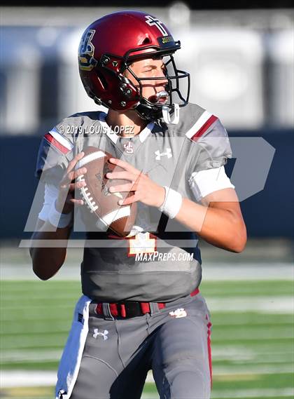 Thumbnail 3 in JSerra Catholic vs. Milton (Trinity League vs. USA Showcase) photogallery.