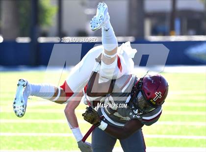 Thumbnail 3 in JSerra Catholic vs. Milton (Trinity League vs. USA Showcase) photogallery.