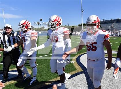 Thumbnail 3 in JSerra Catholic vs. Milton (Trinity League vs. USA Showcase) photogallery.