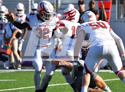 Thumbnail 2 in JSerra Catholic vs. Milton (Trinity League vs. USA Showcase) photogallery.