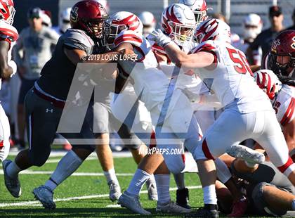 Thumbnail 2 in JSerra Catholic vs. Milton (Trinity League vs. USA Showcase) photogallery.