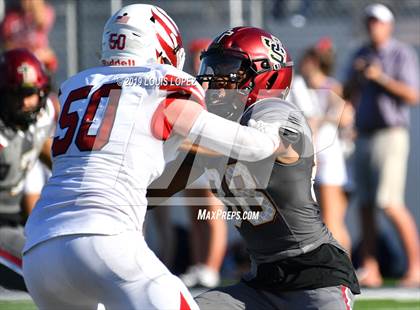 Thumbnail 3 in JSerra Catholic vs. Milton (Trinity League vs. USA Showcase) photogallery.