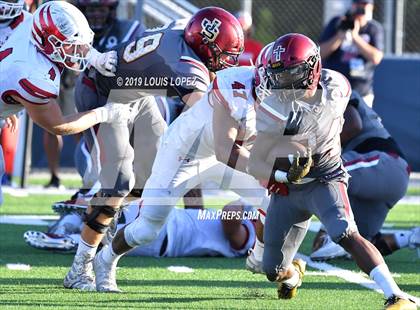 Thumbnail 3 in JSerra Catholic vs. Milton (Trinity League vs. USA Showcase) photogallery.