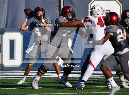 Thumbnail 1 in JSerra Catholic vs. Milton (Trinity League vs. USA Showcase) photogallery.