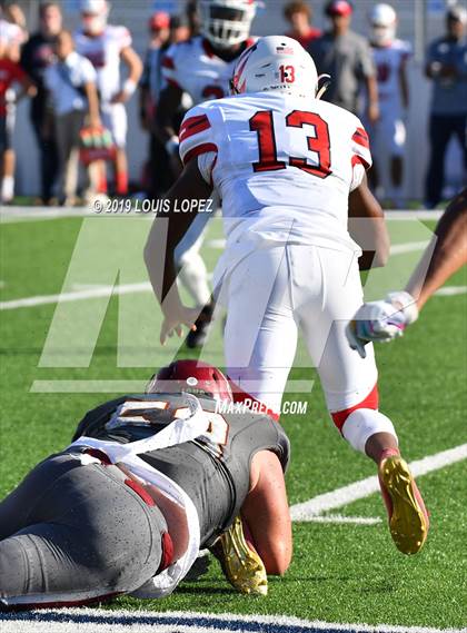 Thumbnail 2 in JSerra Catholic vs. Milton (Trinity League vs. USA Showcase) photogallery.