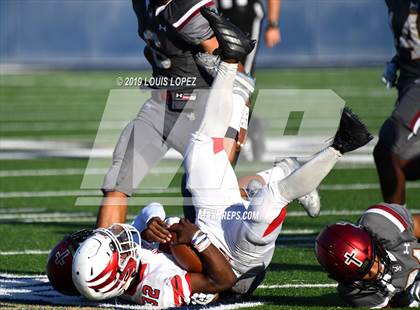 Thumbnail 1 in JSerra Catholic vs. Milton (Trinity League vs. USA Showcase) photogallery.
