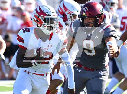 Thumbnail 1 in JSerra Catholic vs. Milton (Trinity League vs. USA Showcase) photogallery.
