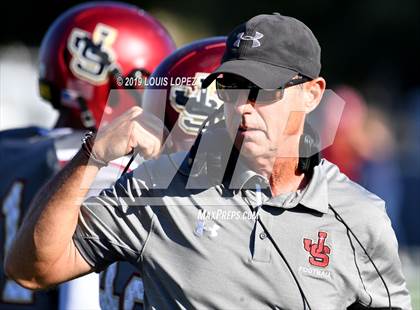 Thumbnail 3 in JSerra Catholic vs. Milton (Trinity League vs. USA Showcase) photogallery.