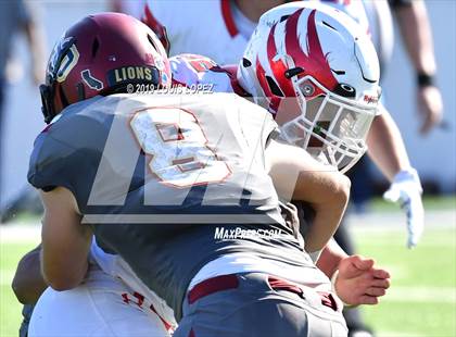 Thumbnail 2 in JSerra Catholic vs. Milton (Trinity League vs. USA Showcase) photogallery.