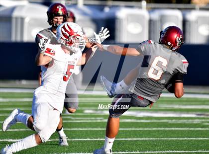 Thumbnail 3 in JSerra Catholic vs. Milton (Trinity League vs. USA Showcase) photogallery.