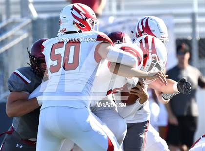 Thumbnail 3 in JSerra Catholic vs. Milton (Trinity League vs. USA Showcase) photogallery.