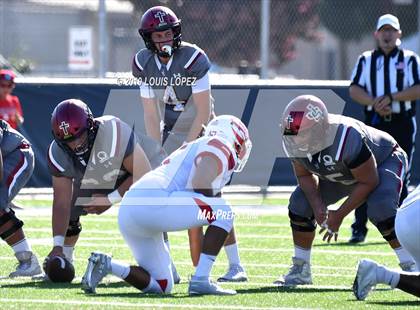 Thumbnail 2 in JSerra Catholic vs. Milton (Trinity League vs. USA Showcase) photogallery.
