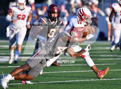 Thumbnail 1 in JSerra Catholic vs. Milton (Trinity League vs. USA Showcase) photogallery.