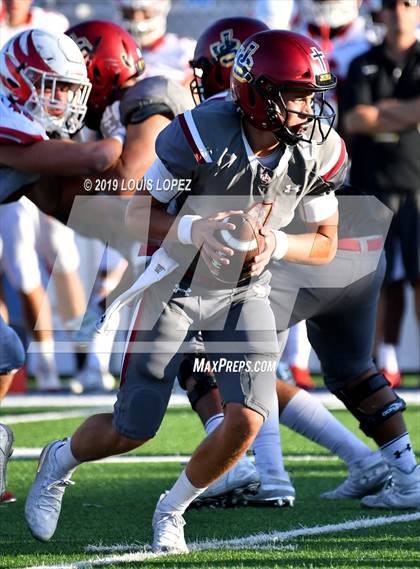 Thumbnail 3 in JSerra Catholic vs. Milton (Trinity League vs. USA Showcase) photogallery.