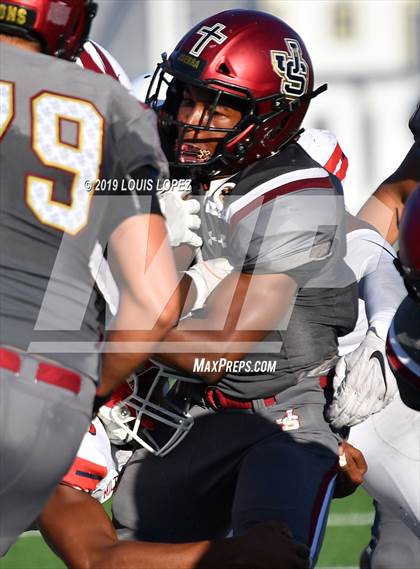 Thumbnail 3 in JSerra Catholic vs. Milton (Trinity League vs. USA Showcase) photogallery.