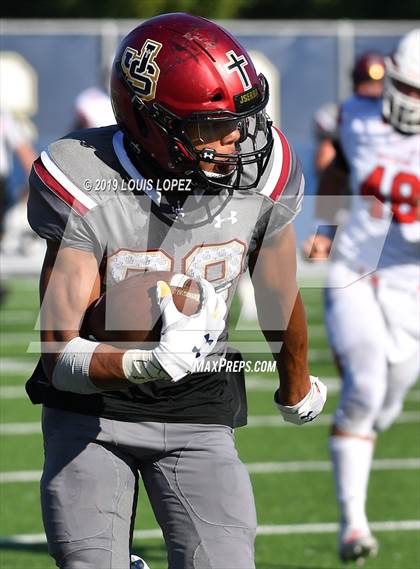 Thumbnail 1 in JSerra Catholic vs. Milton (Trinity League vs. USA Showcase) photogallery.