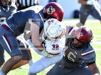 Thumbnail 2 in JSerra Catholic vs. Milton (Trinity League vs. USA Showcase) photogallery.