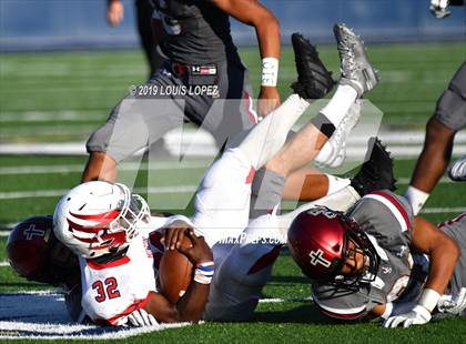 Thumbnail 3 in JSerra Catholic vs. Milton (Trinity League vs. USA Showcase) photogallery.