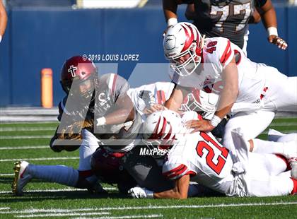 Thumbnail 1 in JSerra Catholic vs. Milton (Trinity League vs. USA Showcase) photogallery.