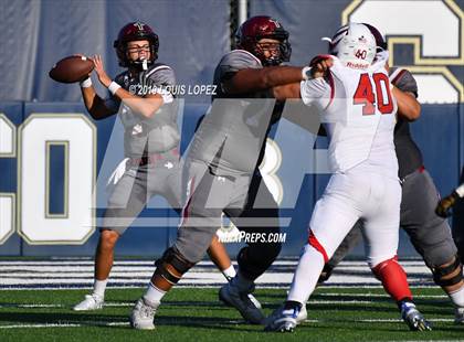 Thumbnail 3 in JSerra Catholic vs. Milton (Trinity League vs. USA Showcase) photogallery.