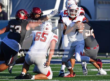 Thumbnail 3 in JSerra Catholic vs. Milton (Trinity League vs. USA Showcase) photogallery.