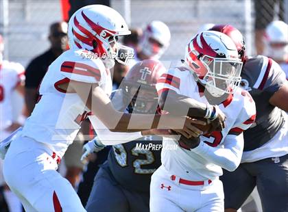 Thumbnail 3 in JSerra Catholic vs. Milton (Trinity League vs. USA Showcase) photogallery.
