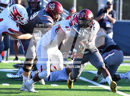 Thumbnail 2 in JSerra Catholic vs. Milton (Trinity League vs. USA Showcase) photogallery.