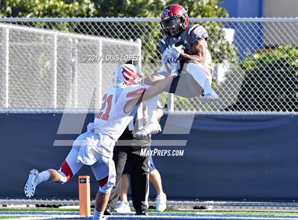 Thumbnail 2 in JSerra Catholic vs. Milton (Trinity League vs. USA Showcase) photogallery.