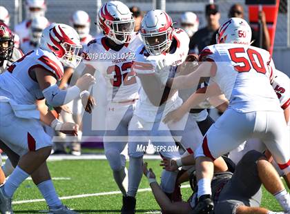 Thumbnail 2 in JSerra Catholic vs. Milton (Trinity League vs. USA Showcase) photogallery.