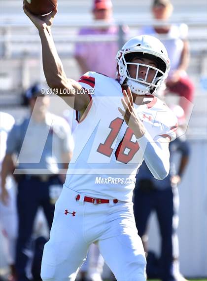 Thumbnail 3 in JSerra Catholic vs. Milton (Trinity League vs. USA Showcase) photogallery.