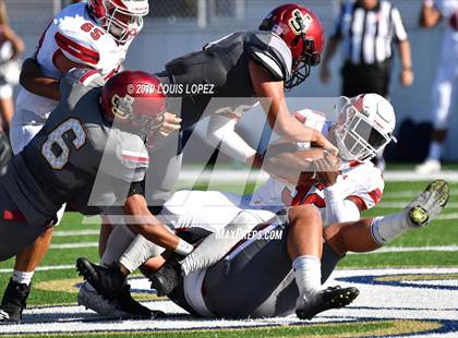 Thumbnail 3 in JSerra Catholic vs. Milton (Trinity League vs. USA Showcase) photogallery.