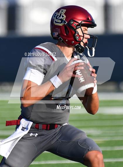 Thumbnail 3 in JSerra Catholic vs. Milton (Trinity League vs. USA Showcase) photogallery.