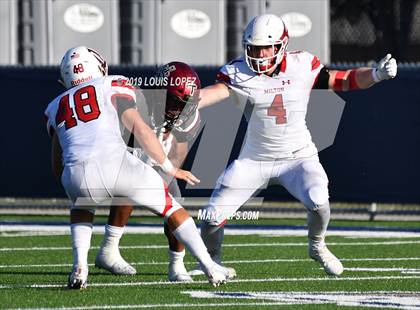 Thumbnail 2 in JSerra Catholic vs. Milton (Trinity League vs. USA Showcase) photogallery.